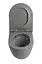 Унитаз подвесной Mixxus Premium Ellipse-0308-T3 gray 490x360x360 мм система смыва Tornado 3.0 MP6654, Графит - миниатюра 5