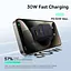 Зарядний пристрій Baseus Palm Fast Charger C+U 30W EU Cluster Black (with Mini White Cable USB-C to USB-C 60W (20V/3A) 1m) (P1011160A113-01) - мініатюра 7