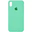 Чохол Epik Silicone Case Full Protective AA для Apple iPhone XR 6.1 Зелений/Spearmint - мініатюра 1