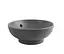 Умивальник накладний Mixxus Premium Topper-0201 410x410x165 мм з переливом MP6649, Графит - мініатюра 4