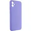 Чехол Lakshmi Silicone Cover Full Camera AAA для Samsung Galaxy A06 Лиловый/Dasheen - миниатюра 2
