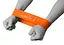 Гумка для фітнесу PowerPlay 4140 Level 1 Stretch Band (1-5 кг) Помаранчева (PP_4140_Orange) - мініатюра 6