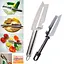 Набор многофункциональных шинковок ножей из нержавеющей стали 30 см и 21 см нож «Рома», Kitchen Master 87686 - миниатюра 2