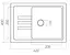 Кухонная мойка Platinum 6243 LIANA (SP000026555) - миниатюра 5