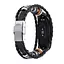 Ремінець вінтажний Carprie для фітнес-браслета Xiaomi Mi Band 8 і 9 Type A Black-black - мініатюра 3