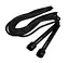 Скакалка PowerPlay 4201 Basic Jump Rope Черная 2,8м (PP_4201_Black) - миниатюра 2