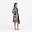 Халат жіночий з плюшевого велюру ексклюзивний Zebra 18267 L-XL - мініатюра 2