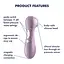 Вакуумний кліторальний стимулятор з вібрацією Satisfyer Pro 2 фіолетовий - мініатюра 9