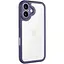 Чохол Epik TPU Transparent + Colour 1.5 мм для Apple iPhone 16, 6.1 Purple - мініатюра 1