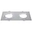 Светильник врезной поворотный Brille HDL-DT 104/2 Aluminium G53 162354 - миниатюра 1
