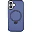 Чохол Ummi Colorful with MagSafe HQ Ring для Apple iPhone 16 (6.1) Dark Blue - мініатюра 1