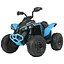 Електромобіль дитячий Bambi Квадроцикл M 5001EBLR-4 з пультом керування звуком і світлом Блакитний - мініатюра 1