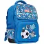 Рюкзак школьный полукаркасный 1 Вересня S-105 Football синий - миниатюра 1