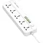 Сетевое зарядное устройство удлинитель LDNIO SC5614 6 USB 5 розеток 2m белый - миниатюра 1