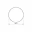 Дзеркало Volle Luna Ronda кругле 70 см, з контражурним підсвічуванням, без вимикача хром 1648.50077700, Хром - мініатюра 3