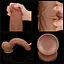Фаллоимитатор LoveToy Sliding-Skin Dual Layer Dong King Sized 31 см коричневый - миниатюра 20