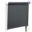 Ролети на вікна Рулонні штори Ролети тканинний льон 519 Темно-сірий 1800 - мініатюра 1
