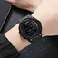 Мужские спортивные часы Skmei 1367 (Черные с черным) - миниатюра 5