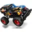 Конструктор LEGO Technic Monster Jam Grave Digger Вогонь і лід 263 деталі (42219) - мініатюра 5