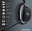 Ігрові бездротові навушники GamePro HSW-250 7.1 Bragi Asgard RGB Tri-Mod Black - мініатюра 6