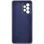 Чохол Silicone Cover Lakshmi Full Camera (AAA) для Samsung Galaxy A33 5G Темно-синій / Midnight blue - мініатюра 3