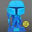 Фігурка Funko Pop Star Wars The Mandalorian Зоряні війни Мандалорец 10 см SW GW 345 - мініатюра 3