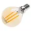 Лампа Brille світлодіодна LED 4W E14 COG WW G45 Amber 220 В - мініатюра 1