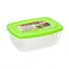 Набір пластикових контейнерів для зберігання харчових продуктів (0.6 л/1 л/1.5 л) 87934 - мініатюра 8