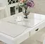 Мягкое стекло силиконовая скатерть на стол Soft Glass Защита для мебели (1.2х1.4 м) толщина - 1.5мм Прозрачное - миниатюра 7