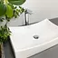 Умивальник VBI Viareggio white накладний VBI-016201, Білий - мініатюра 4