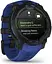Смарт-годинник Garmin Instinct 3 45mm AMOLED Black with Blue Band (010-02936-03) - мініатюра 2
