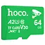 Карта пам'яті Hoco microSDXC Class 10 - 64GB без адаптера Green - мініатюра 1