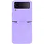 Чехол Foldables Silicone Cover Lakshmi AAA для Samsung Galaxy Z Flip4 Сиреневый / Dasheen - миниатюра 2