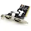 Контроллер Dynamode PCI 2xCOM RS232 чип WCH351 PCI-RS232WCH - миниатюра 1