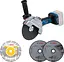 Шліфмашина кутова акумуляторна Professional GWS 182P 125мм 18В Bosch teh0025420 - мініатюра 2