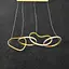 Светодиодная люстра 4 Кольца PJ857 (100см) Золотистая - миниатюра 7