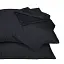 Летний постельный комплект MirSon Line Satin Light Pro Black с эвкалиптовым волокном Полуторный (2200010982206) - миниатюра 5