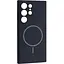 Чохол DK Luxury Silicone Case with MagSafe для Samsung Galaxy S24 Ultra Midnight Blue [132235] - мініатюра 1