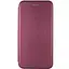 Кожаный чехол-книга Classy для Infinix Note 40 4G Бордовый - миниатюра 1