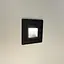 Світильник для сходів у чорному корпусі 56х56 мм | Line F | Арт. 10011 - мініатюра 2