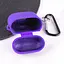 Силіконовий футляр з мікрофіброю для навушників Airpods 1/2 Фіолетовий / Ultra Violet - мініатюра 5