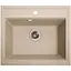 Гранітна кухонна мийка Romzha Patrat Piesok (301) - мініатюра 1