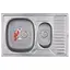 Кухонная мойка Haiba 78x50 Armonia decor HB0651, Decor - миниатюра 1