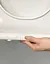 Сидение для унитаза с микролифтом дюропласт антибактериальное Genesis NKP 0401 Soft Close+Quick Release - миниатюра 5