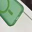 Чехол Epik TPU+PC Lily with MagSafe для Apple iPhone 15 Pro 6.1 Army Green - миниатюра 8