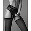 Мереживні труси для страпона з підв'язками для панчіх Strap-On-Me Diva Harness XL - мініатюра 6