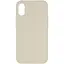 Чехол Epik Silicone Case Full Protective AA NO LOGO для Apple iPhone XR 6.1 Бежевый/Antique White - миниатюра 1