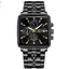 Чоловічий наручний годинник Poedagar Parus (Чорний) - мініатюра 1