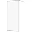 Душевая кабина Cersanit Larga Walk-in 90x200 профиль хром S932-135, прозрачный, хром - миниатюра 1