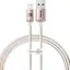 Кабель Baseus Crystal Shine Series Lightning 2.4A (1.2m) pink (CAJY001104) - мініатюра 1